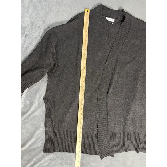 Retrology Women's Open Cardigan Black Sz XL - Picture 4 of 12